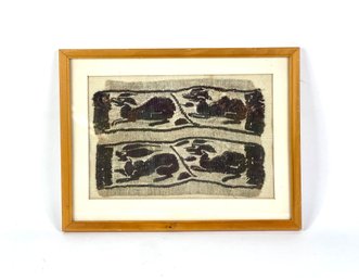 Egyptian 'COPTIC' Textile Fragment C. 4th - 7th Century AD