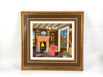 Thomas McKnight 'Costwold Inn' Numbered Lithograph