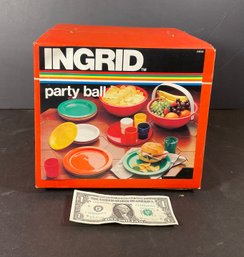 Mid Century Ingred Party Ball Mint In Box