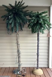 2 Faux Palm Trees For Your Patio Parties A Wishes For A Warm Holiday