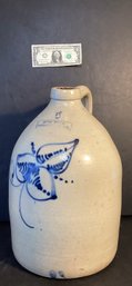 Large 5 Gallon Stoneware Antique New York Stoneware Co. Jug