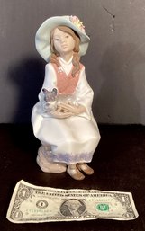Retired Lladro Figure: Daydreams