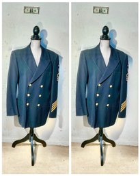 2 Identical Vintage US Naval Officer Jackets