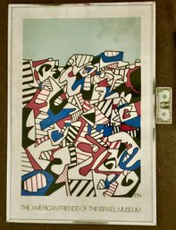 Original Jean Dubuffet Poster # 77/200 American Friends Of Israel Museum