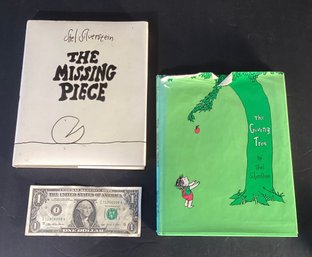 2 Vintage Shel Silverstein Books 1 Signed By The Author/The Giving Tree & The Missing Piece