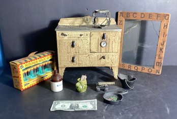 Lot Of Vintage Country Toys & Oddities