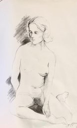 Original 1971 Janet Bria Nude Womens Study