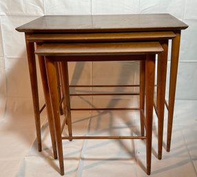 Kia Winding For Poul Jeppesen Delicate Mid Century Modern Nest Of Tables