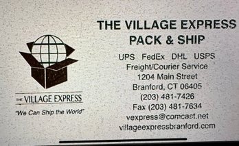 ALL YOUR SHIPPING NEEDS. CALL THEM FOR AN ESTIMATE