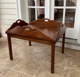 Vintage Mahogany Butlers Table