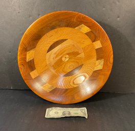 Vintage Hand Made Wooden Bowl