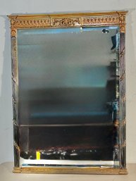 Vintage Carolina Co.Regency Guilded  Column Mirror