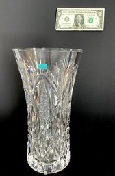 Hoya Of Japan Lead Crystal Vase