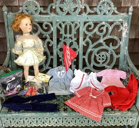 Vintage  Sweet Sue Doll With Clothing And Shoes