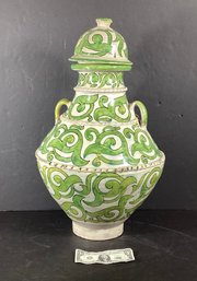 Large Ceramic Antique Ginger Jar #1