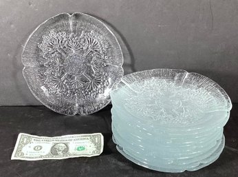 12 Original Pertti Kallioinen For Lasisepat Mantsale Dansk Floriform   7.5 Glass Dishes