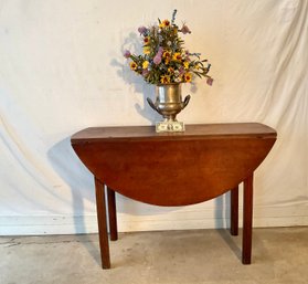 Original Antique Chippendale New England Country Swing Leg Table