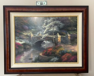 Original Thomas Kinkade Signed & Numbered Giclee Print On Canvas