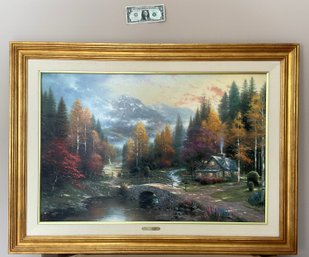 Original Thomas Kinkade Giclee Signed & Numbered 408/990 & COA