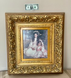 Glyiceen Print Of Two Young Victorian Sisters