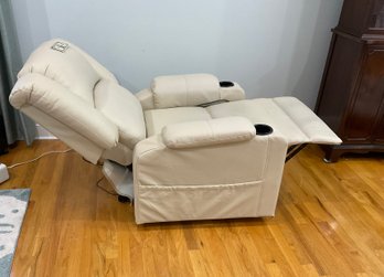 New Electric Reclining Upholstered Chair With Heat & Vibration