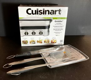 Cuisinart Griller & Weber Stainless Grill Set