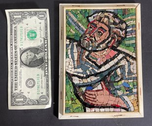 Italian Mosaic Of Disciple At The Last Supper