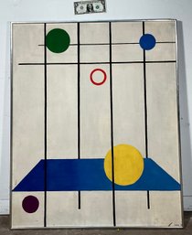 Abstract  Oil Painting On  Canvas By Louise 79