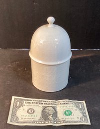Vintage Mid Century Rosenthal Studio Line White Jar With Dome Lid