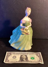Vintage Royal Doulton Figurine Clarissa With 1967 COPR Stamp
