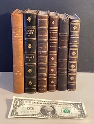 6 Antique Books  5 Written In French &  1 In English