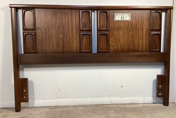 Lane Mid Century Walnut Headboard