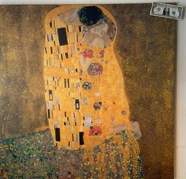 Reproduction Ikea Print Of Gustav Klimt  THE KISS