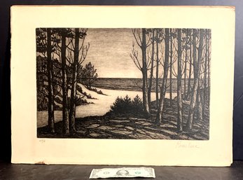 1920s Etching Argentina Unframed