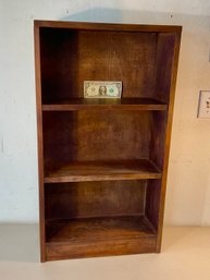 Vintage Small Pinestanding Book Shelves