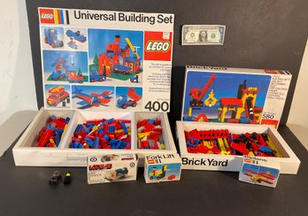 Large Lot Of Older Lego Sets With Boxes