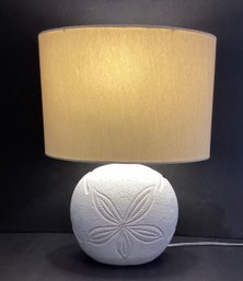 New Sand Dollar Design Lamp With Fabric Lampshade