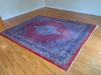 99 X 124 Vintage Bidjar Hand Made Oriental Wool Carpet