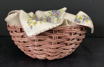 Ceramic Breadbasket From Portugal