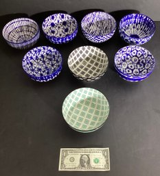 8 New Delightfully Designed Porcelain  Bowls