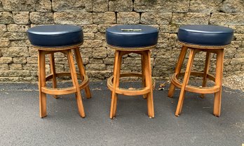 3 Elegant Beach Mfg. Co. Sturdy Revolving Bar Stools