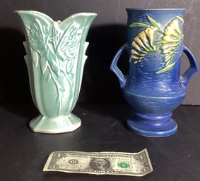 2 Antique Vases  By McCoy &  Rosedale