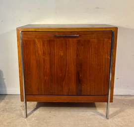 Mid Century Lane Walnut Record Cabinet # 2625-77