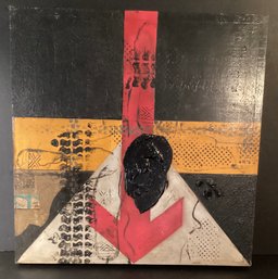 Original George Anderson Rockport 1999 Mixed Media  #2 New York Pavement