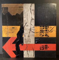 Original George Anderson Rockport 1999 New York Pavement  Painting #1