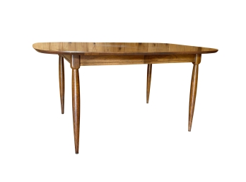 Mid Century Walnut Dining Table By  With 2 Leaves