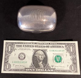 Antique Sterling Silver Tiffany Travel Soap Box By Tiffany & Company#3