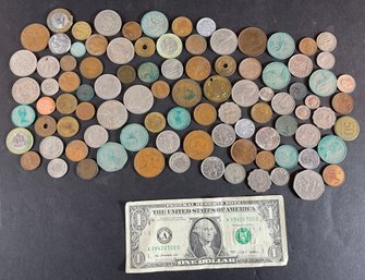 Lot Of Foreign Coins