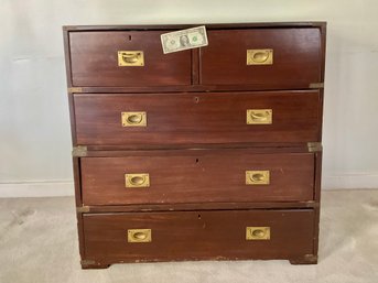 Antique Military Campaign Chest