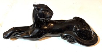 M C M GONDER #217Ceramic Panther,  Teen Telephone Pencil Rest, Cherub Ornament,Metal St. Jude Mini Statue